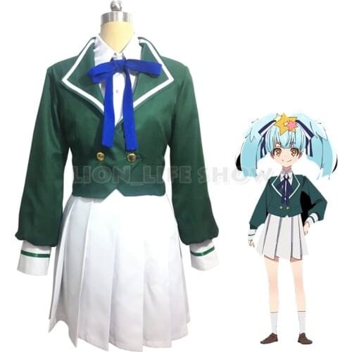 Zombieland Saga Hoshikawa Lily Cosplay Costume School Uniform Women Dress Suit