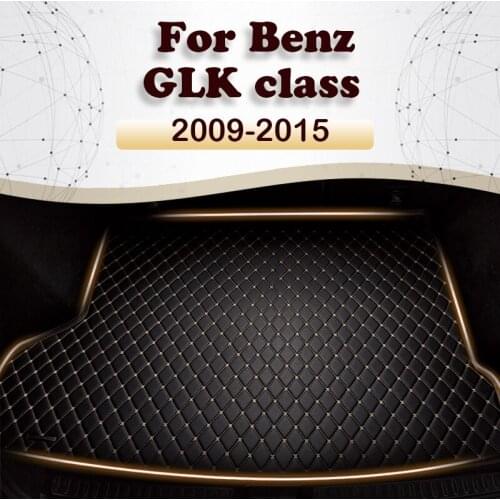 Car trunk mat for Benz GLK class X204 2009 2010 2011 2012 2013 2014 2015 Cargo Liner Carpet Interior Parts Accessories Cover