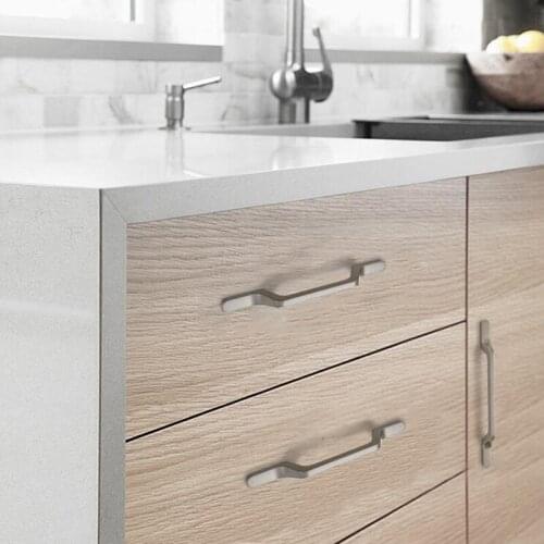 Metal Kitchen Cabinet Knobs And Handles Door Handles Wardrobe Drawer Pulls Fittings For Furniture Hardware Accessories