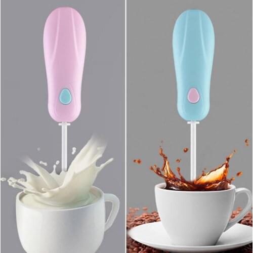 Mini Handle Stirrer Baking Gadget 1pc Milk Drink Coffee Whisk Mixer Electric Egg Beater Frother Foamer Kitchen Cooking Tool Home