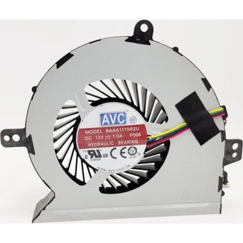 New original cpu cooling fan cooler for AVC MODEL BAAA1115R2U P006 DC12V