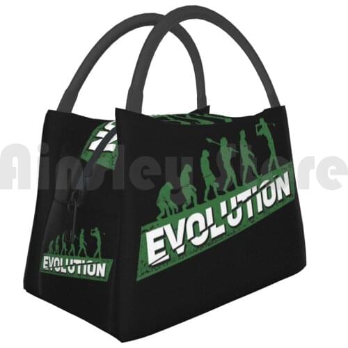 Portable Insulation Bag Golf Evolution Golfing Golfer Gift Golf Golfer Golf Ball Golfing Golf Clubs Sports