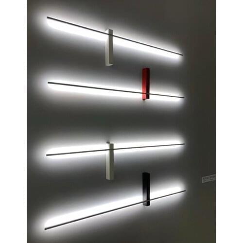 Nordic Led Wall Lamp Bedside Wall Lamp Bedroom Decor Lamp Minimalist Indoor Living Room Reading Interior Decoration Lighting