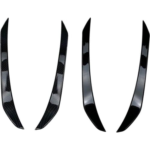 Car Front Bumper Lip Splitter Spoiler Side Decorative Covers Trim for Mercedes-Benz GLB X247 GLB180 GLB200