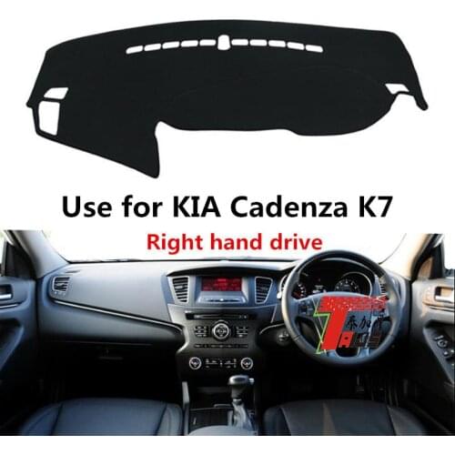 TAIJS Factory Casual Sport High Quality Polyester Fibre Car Dashboard Cover For KIA Cadenza K7 Right hand drive