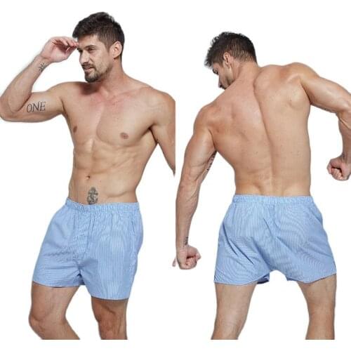 Mens Boxers Three Cartons Of Arrow Pants Cotton plus-size Young Briefs Sleep Shorts Tide Loose Personality