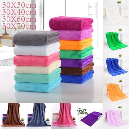 Pure Color Rags Thick Absorbent Cleaning Cloths Professional Household Cleaning Towels Kitchen Floor Cleaning Lint-Free Rags