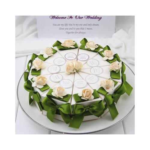 100pcs Romantic Fashion Paper Wedding Candy Box Cake Candy Bag Packaging Box Decoration Gift Favor Rose Flower Wedding Supplies