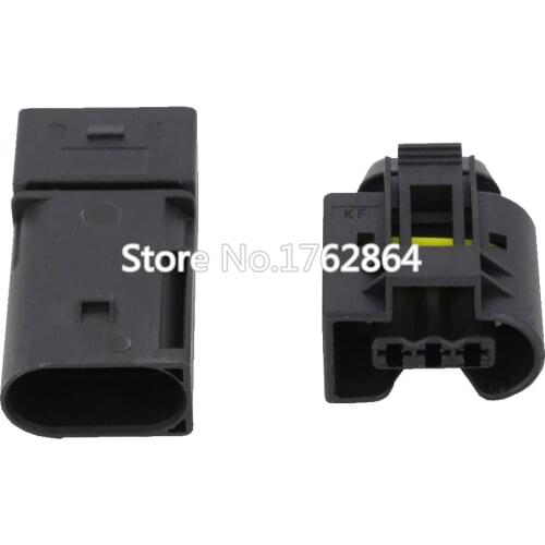 3 pin Auto Connector ABS Sensor Electrical Wire Connector Female And Male DJ7038-3.5-11/21 For Benz BMW Kostal 3P