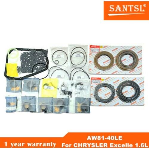 AW81-40LE Transmission Master Rebuild Kit Seal For CHRYSLER Excelle 1.6L