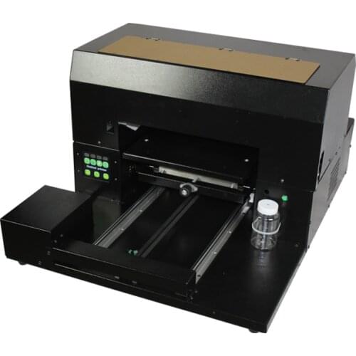 DTG A3 size Printer machine for t shirt RIP software for white and color ink printing one pass included