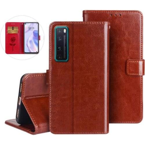 Flip Leather Case For Huawei Nova 7 SE Protective Cover PU Funda Phone Wallet Capa For Huawei Nova 7 i Pro 5G Protector Case Bag