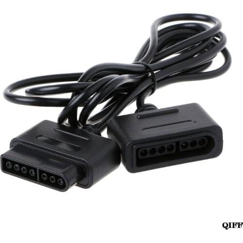 Drop Ship&Wholesale 1.8m 5.91ft Extension Cable Cord For Nintendo SNES Controller Retro-Duo FC Twin APR28