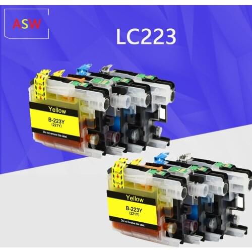 Compatible for Brother LC223 Ink Cartridge For Brtoher DCP-J562DW/J4120DW/MFC-J480DW/J680DW/J880DW/J4620DW/J5720DW/J5320DW