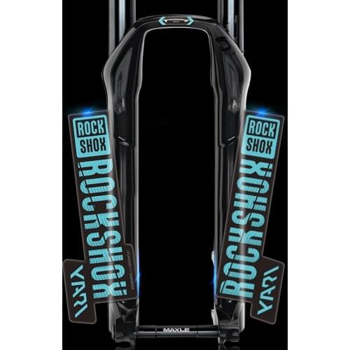 ROCKSHOX YARI MTB Front Fork Sticker Bicycle Color Change Decal Bicycle Accessories