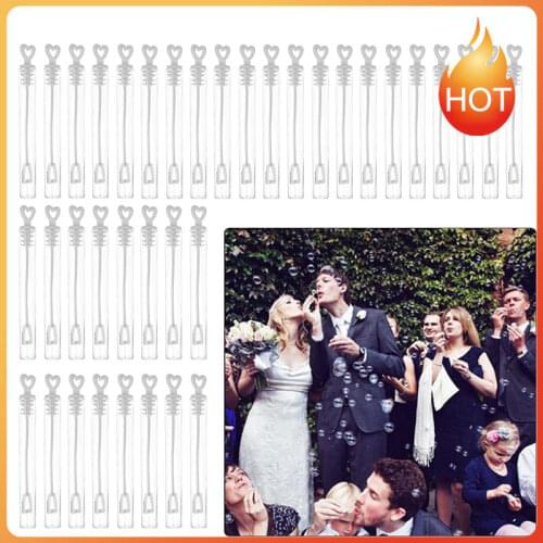 48/60/100pcs Funny Children Outdoor Soap Bubble Bottles Toys Home Wedding Decor Kids Toys Handmade Bubble Machine