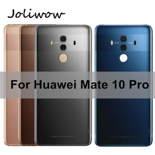 For HUAWEI Mate 10 Pro Back Battery Cover Glass Rear Door Housing Case For Huawei Mate 10 Pro Battery Cover + Camera Lens