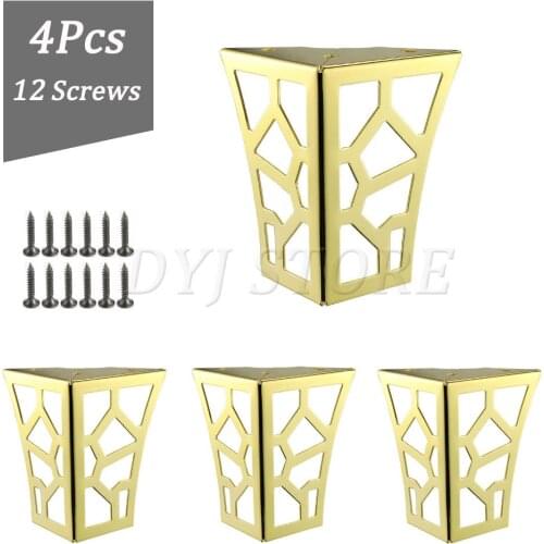 1/2/4Pcs Hollow Out Modern Furniture Sofa Legs Heavy Duty Modern Style Cabinet Table Leg For Sofa Coffee Table Cabinet tv stands
