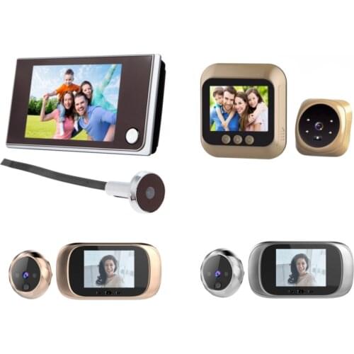 2.8 inch LCD HD Digital Doorbell Camera Video Peephole Door Viewer Motion Detection Electronic Ring Doorbell Camera Security