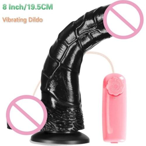 Swing Vibrator Huge Dildo Vibrators For Women Realistic G Spot Stimulate Penis Female Adult Sex Products Sex Toys For Woman