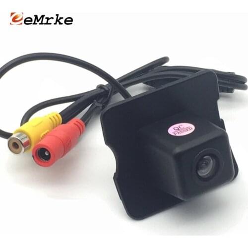 EEMRKE CCD Factory Hole Camera HD Night Vision Car Rear View Backup Camera for Mercedes Benz M ML W164 2015-2011 R W251 '06-'13
