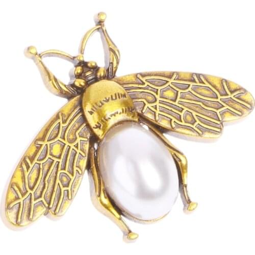 Bee Metal Bag Decoration for DIY Shoulder Bags Casual Tote Messenger Accessories