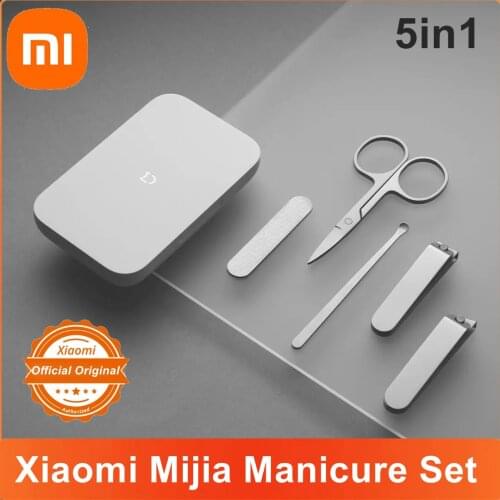 Xiaomi Mijia Nail Clippers Set Stainless Steel Trimmer Pedicure Care Clippers Earpick Nail File Professional Beauty Trimmer Tool
