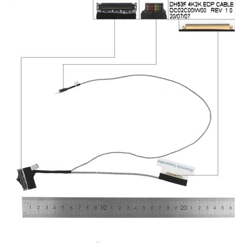 New LCD LED Video Flex Cable For Acer Nitro5 AN515-41-42 AN515-54 ph315-51 n17c1 40pin PN:DC02C00IW00