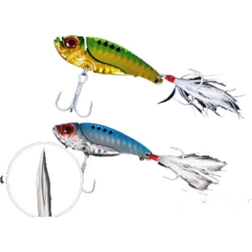 Chuangwei VIB Fishing Lure 10G 15G Vibration Sinking Hard Baits Artificial Fish Lipless Wobblers For Bass Sea Fishing Tackle