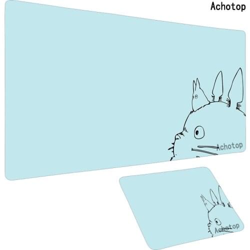 Pink Cute Large Gaming Mouse Pad Computer Gamer Keyboard Mouse Mat XXL 30x80cm Totoro Desk Mousepad for PC Desk Pad Kawaii