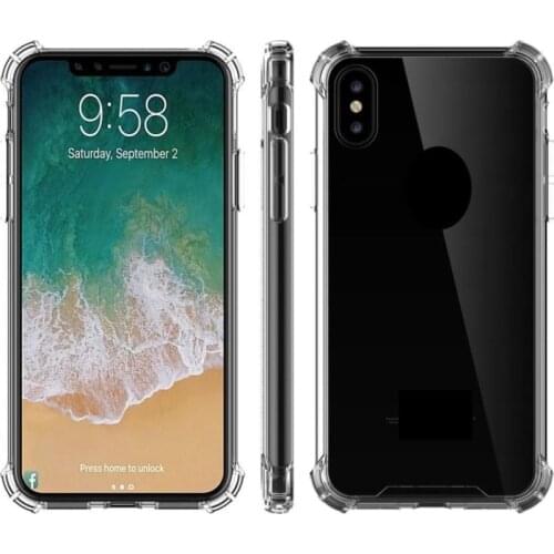 Funda Silicona Shockproof Transparente Clear Phone Case CoverFor Xiaomi redmi note 8 XM 11 NOTE 10