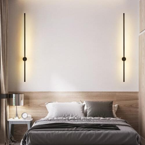 Modern Minimalist Led Wall Lamp Long Wall Light for Living Room Bedroom Sofa Background Wall Lighting Bedside Lamps Home Decor