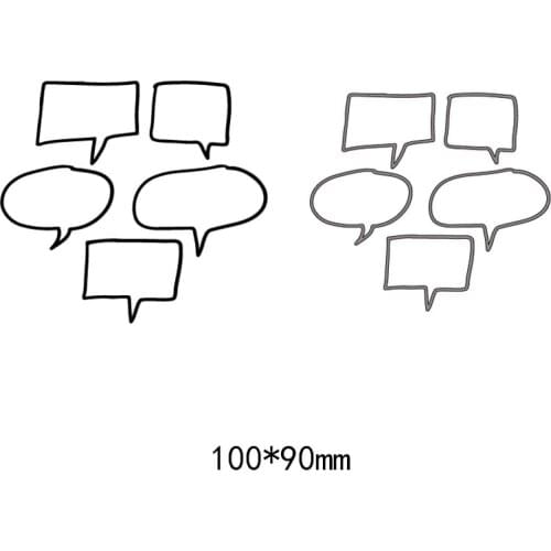 Cutting Dies Irregular Figure symbol pattern frames metal steel cut dies DIY Scrapbook Album Paper Card Stencil for card Crafts