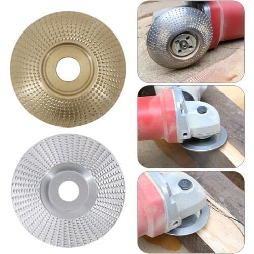 Woodworking Grinding Wheel Rotary Disc Sanding Wood Carving Tool Abrasive Disc Tools For Angle Grinder 85-100MM Bore Dropship