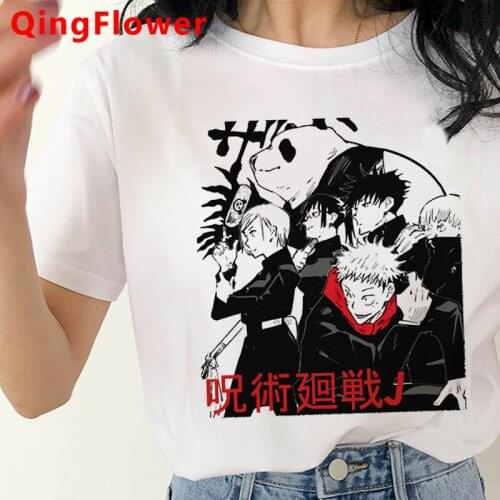 Jujutsu Kaisen Gojo Satoru Yuji Itadori t-shirt t shirt women japanese tumblr vintage t-shirt clothes couple clothes