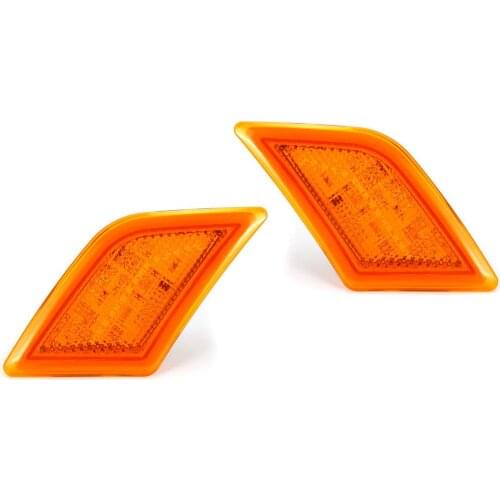 2x W204 LED Side Marker Lights Turn Signal Light Side Repeater Lamp 12V Panel Lamp Blinker for Mercedes C300 C350 C250 C200