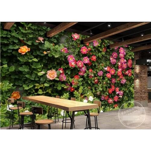 3d room wallpaper custom photo non-woven mural Flowers rose wall decoration painting 3d wall mural wallpaper for walls 3 d