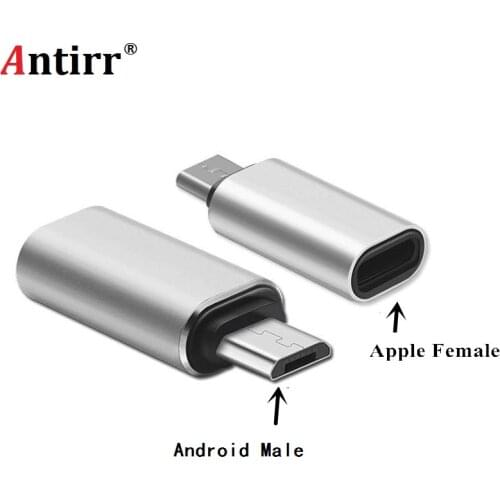 8Pin Female to Micro USB Male Adapter Android Phone Cable Fast Charging Connector for Iphone Cable to Android phone for Samsung