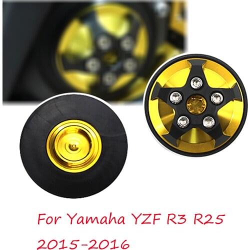 CNC Aluminium Left Side Engine Protective Protect Cover For Yamaha YZF R3 R25 2015-2016