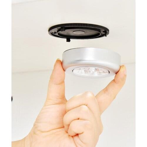 Wireless, Battery Operated, Touch Activated on/Off, Bright White for Closets, Cabinets, Attic, Garage and More