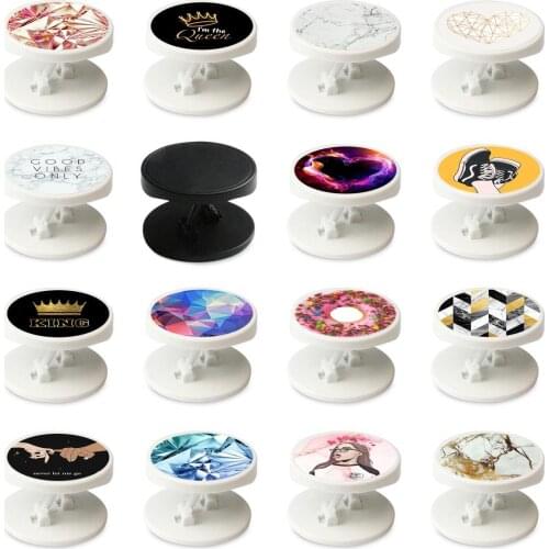 Flower Mobile Phone Holders Fashion Finger Grip Holder Pocket Expanding Stand For Mobile Phone All Phones