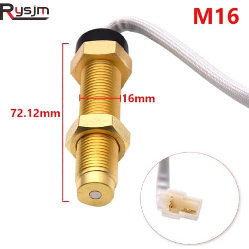 M18 / M16 Car Boat Tachometer Sensor for 85mm Tachometer Gauge fit for 4000/6000/7000/8000 RPM Digital Tachometers