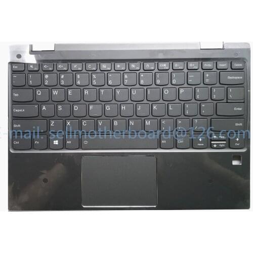 For Lenovo Yoga 720-12IKB 720-12ISK Layout with Touchpad Backliting keyboard Upper Case Palmrest 5CB0Q12160