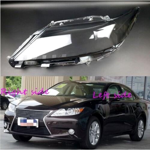 For Lexus ES250 ES300 ES350 2013 2014 Car Headlight cover Headlamp Lens Auto Shell Cover