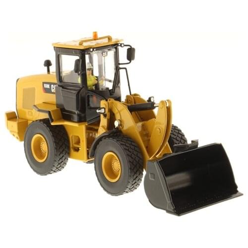 DM 1:50 Cat 938K Wheel Loader with Interchangeable Work Tool Engineering Machinery Diecast Toy Model 85228 Collection,Decoration
