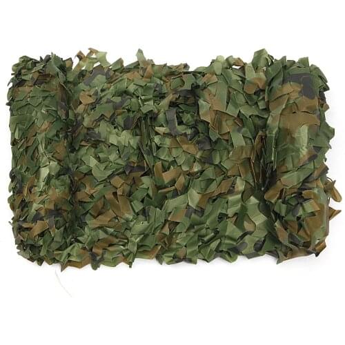 1.5X5M 1.5X7M Outdoor Camping Camouflage Net Hunting Blinds Shooting Shelter Woodland Jungle Camo Mesh Net Car Cover Sun Shelter