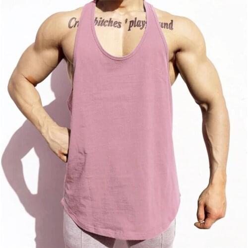 Summer Brand Mens Running Vest Gym Sleeveless Shirt Slim Fit Tank Men Sport Vest Tops Workout Training Man Singlet