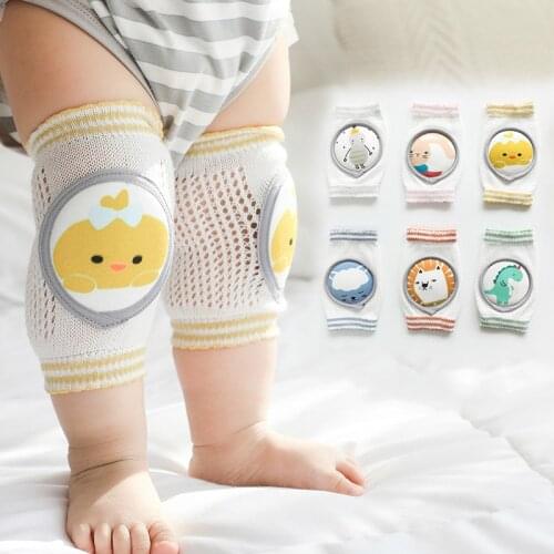 MAYA STEPAN 1Pairs Non Slip Crawling Elbow Infants Baby Accessories Protector Safety Kneepad Leg Breathable Girls Boys Knee Pads