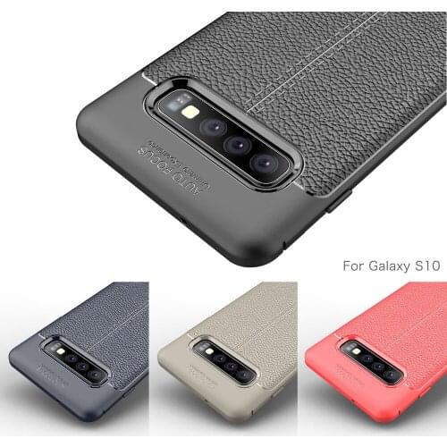 Carbon Case For Samsung Galaxy S8 S9 S10 Silicone Soft For Galaxy S10 Lite Plus S7 Edge Cases Phone Cover Etui Bumper Accessory