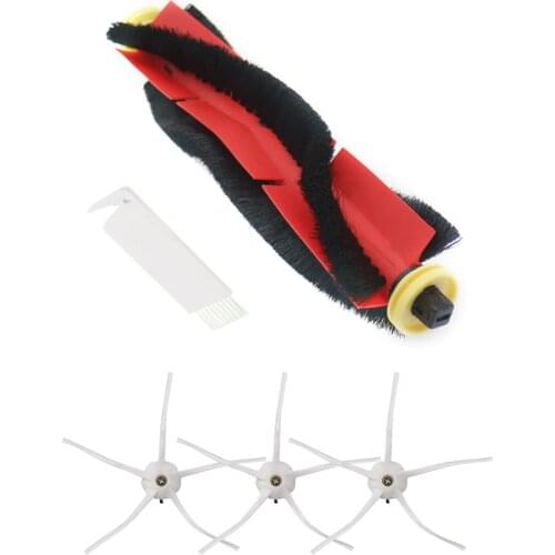 Attachment Side Brushes Kit Fits For Roborock S5 S6 T6 E2 E35 T7 Vacuum Cleaner Roller Household Cleaning Appliance Parts